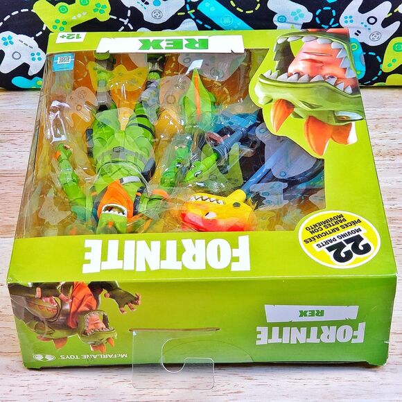 McFarlane Toys Fortnite REX 7" Epic Games Collectible Gaming Action Figure New - Picture 4 of 7